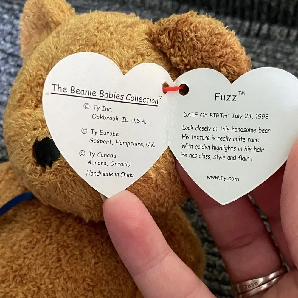 Beanie Baby TY Vintage Fuzz